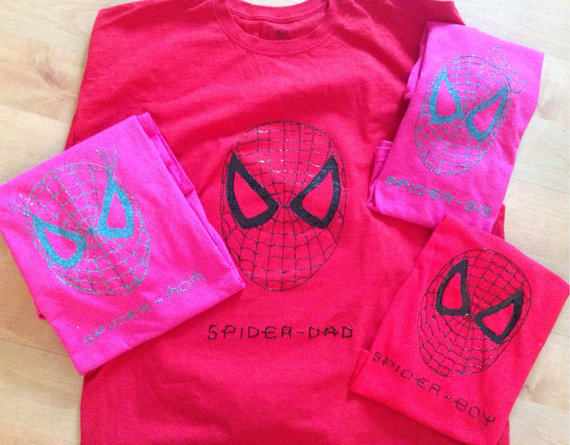 personalized spiderman shirt